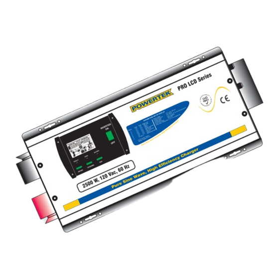 PowerTek PRO LCD Serie Manual De Usuario
