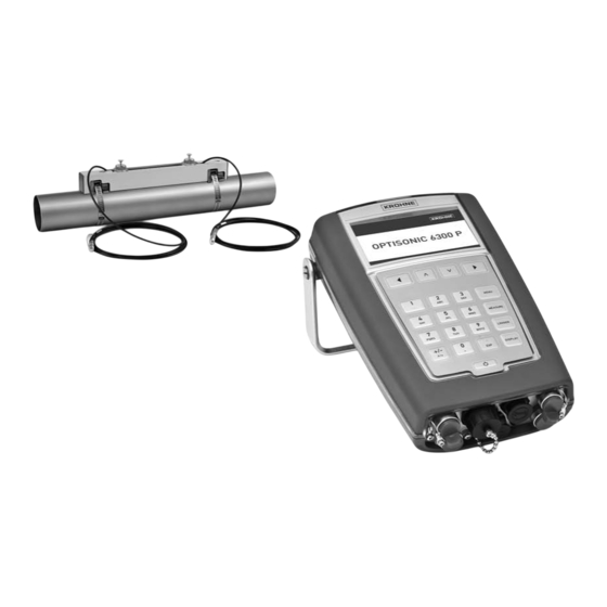 KROHNE OPTISONIC 6300 P Manual De Instrucciones