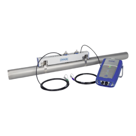 KROHNE OPTISONIC 6300 P Guía Rápida