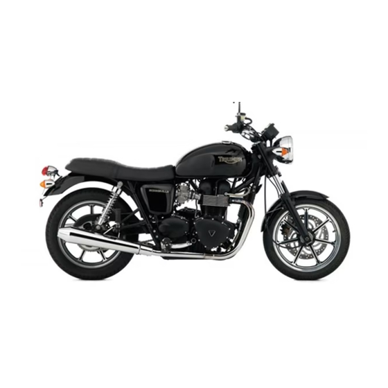 Triumph Bonneville Manuales