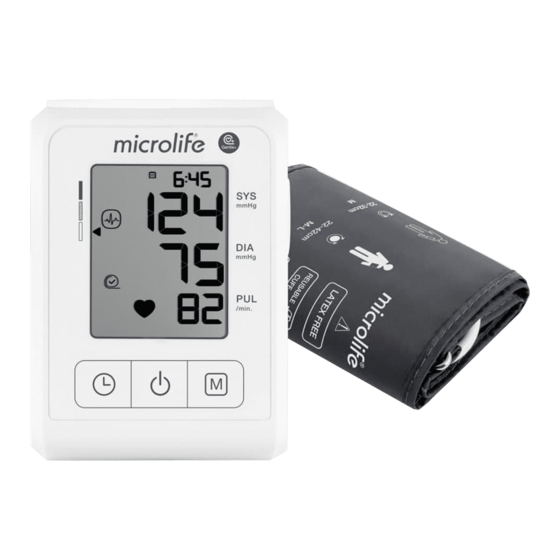 Microlife BP B1 Classic Manual