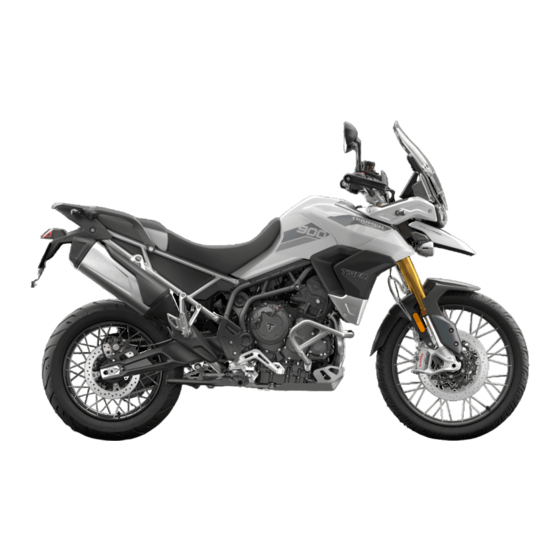 Triumph Tiger 850 Sport 2020 Manual Del Propietário