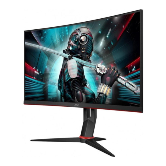 AOC CQ27G2U Manual Del Usuario