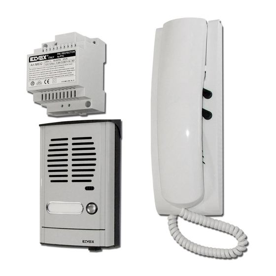 Vimar ELVOX 875G Instrucciones Instalador