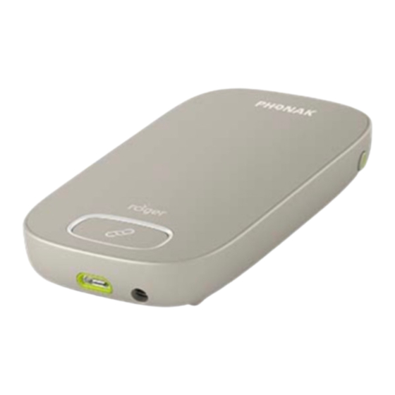 Phonak Roger Multimedia Hub Guía Rápida De Instalación