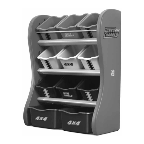 Step2 Turbocharged Room Organizer Manual De Instrucciones