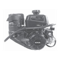 Kohler Command PRO CH270TF Suplemento Al Manual Del Usuario