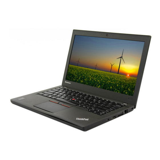 Lenovo ThinkPad X250 Guia Del Usuario