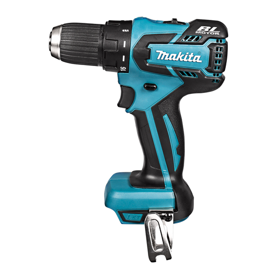 Makita DDF459 Manual De Instrucciones