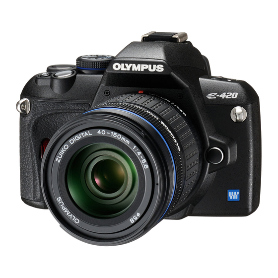 Olympus E-420 Manual De Instrucciones
