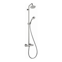 Hansgrohe Croma Showerpipe 271691 Serie Instrucciones De Montaje / Manejo / Garantía