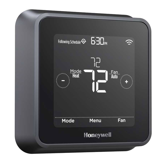 Honeywell Lyric T5 Manuales