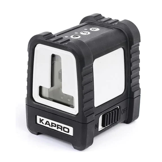 Kapro 870GREEN Prolaser Plus Manuales