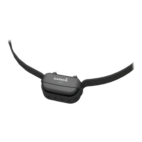 Garmin BarkLimiter Serie Manual Del Usuario