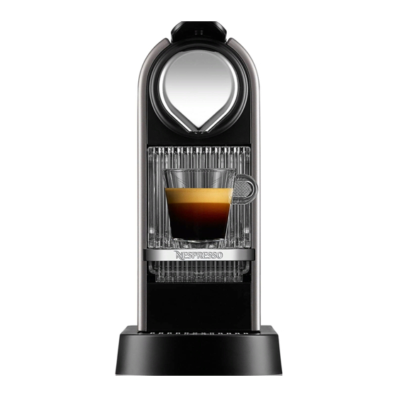 Nespresso CITIZ Krups XN 720 Manuales