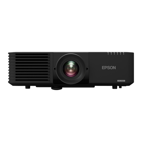 Epson EB-L735U Referencia Rápida