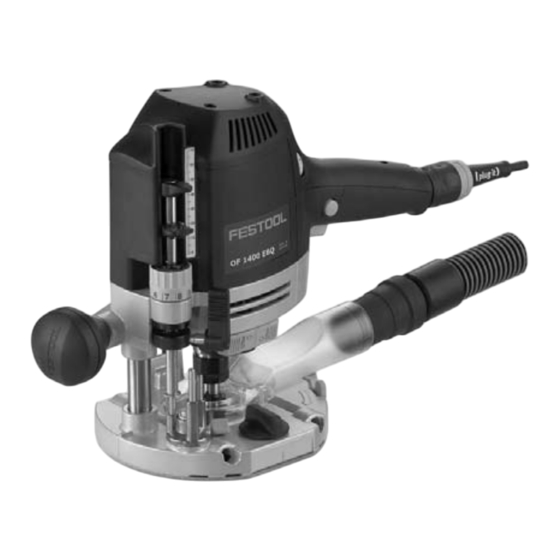 Festool OF 1400 EQ Manual De Instrucciones