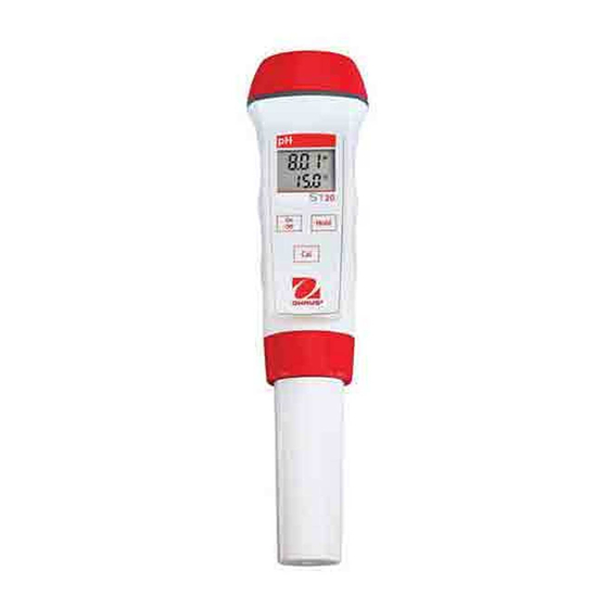 OHAUS ST20D Manual De Instrucciones