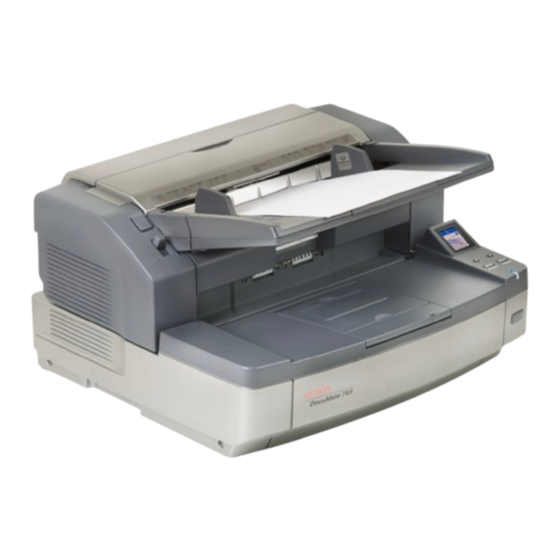 Xerox DocuMate 765 Guia Del Usuario