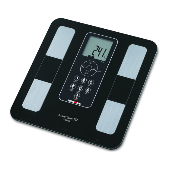 Tanita Ironman InnerScan 50 Manual De Instrucciones