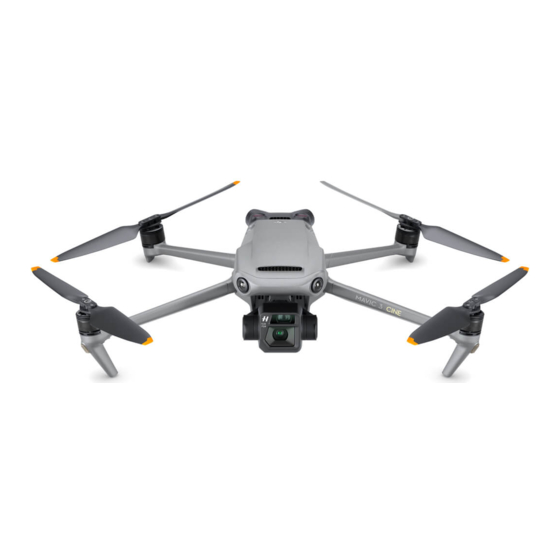 DJI MAVIC 3 CINE Guia De Inicio Rapido