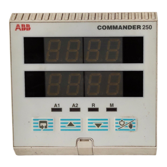 ABB Commander 250 Manuales