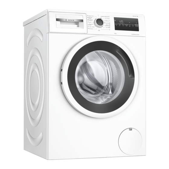 Bosch WAN24268ES Manual De Usuario E Instrucciones De Montaje