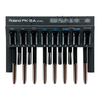 Roland PK-5A Manual Del Usuario