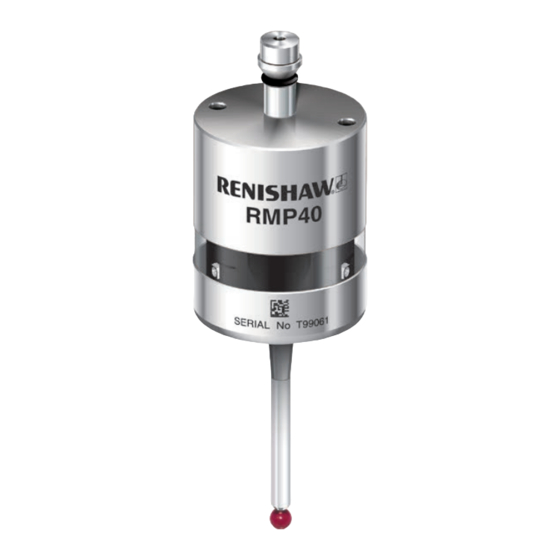 Renishaw RMP40 Guia De Inicio Rapido