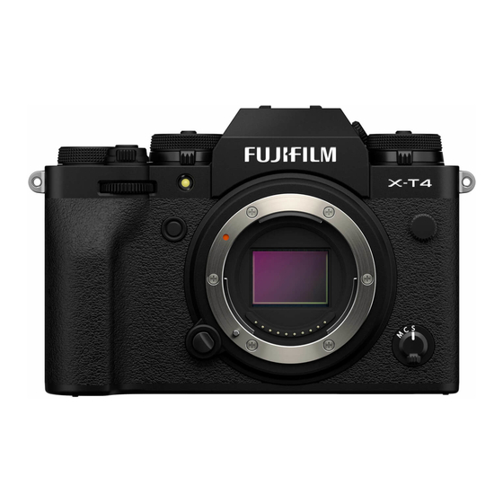 FujiFilm X-T4 Manual Del Propietário