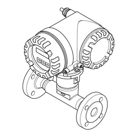 Endress+Hauser Proline t-mass 65 Manual De Instrucciones Abreviado