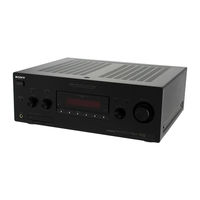 Sony STR-DG920 Manual De Instrucciones