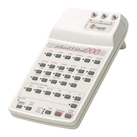 Laerdal Heartsim 200 Instrucciones De Utilizacion