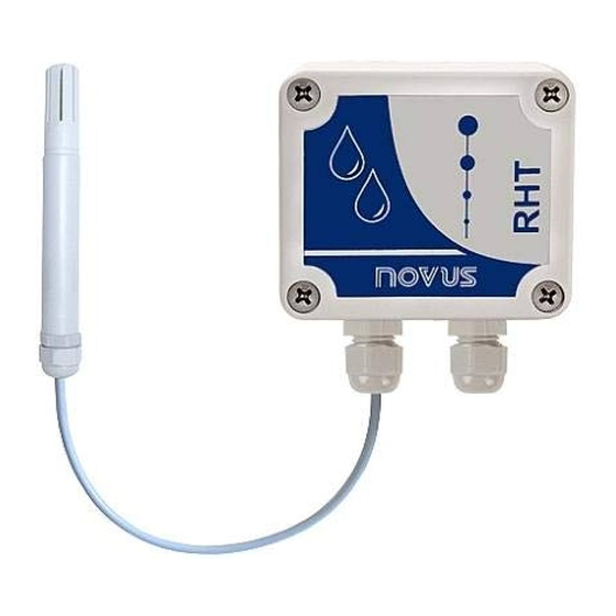 Novus RHT-XS Manual De Instrucciones