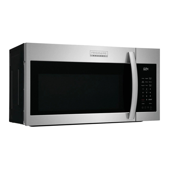 Frigidaire GMOS1962AF Guía Para El Uso Y El Cuidado