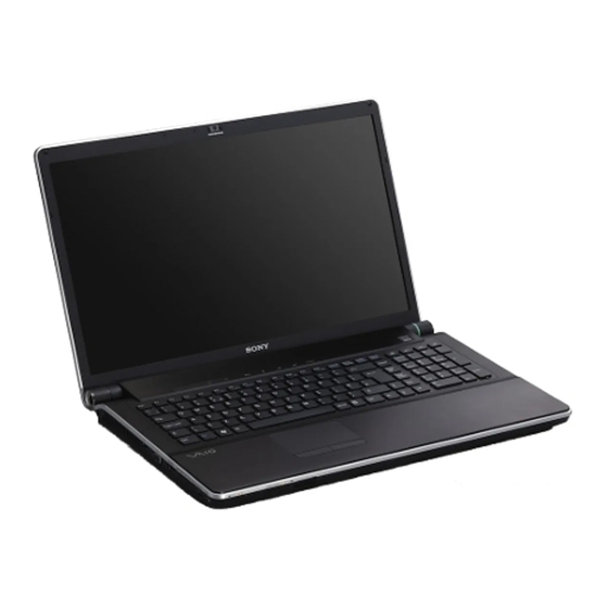 Sony VAIO VGN-AW Serie Guia Del Usuario