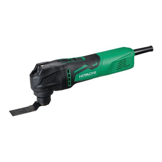 Hitachi Koki CV 350V Manual De Instrucciones