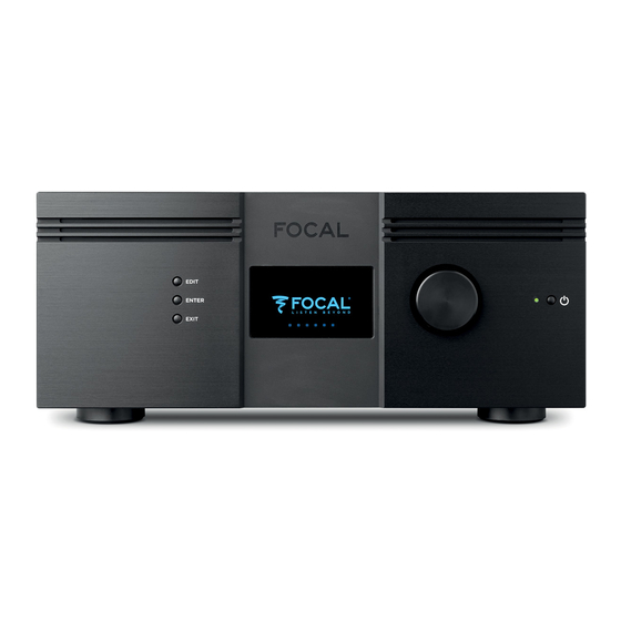 Focal ASTRAL 16 Manuales