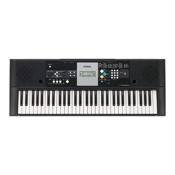 Yamaha PSR-E223 Manual De Instrucciones