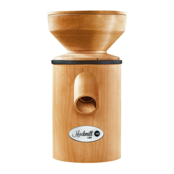 Mockmill Lino 100 Instrucciones De Uso