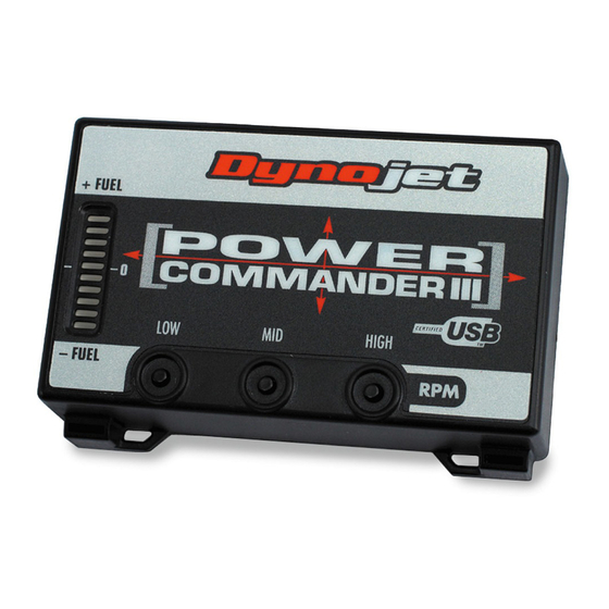 Dynojet Power Commander III Instrucciones De Montaje