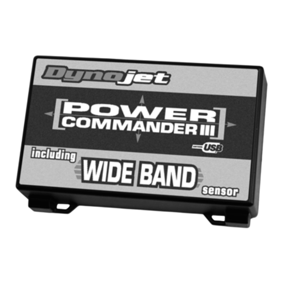 Dynojet POWER COMMANDER III Instrucciones De Montaje