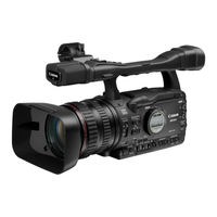 Canon XH A1 Manual De Instrucciones