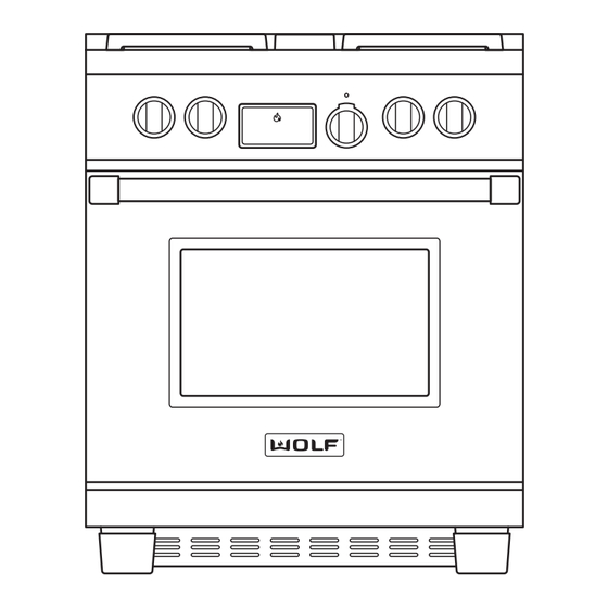 Wolf ICBDF304 Guia De Instalacion