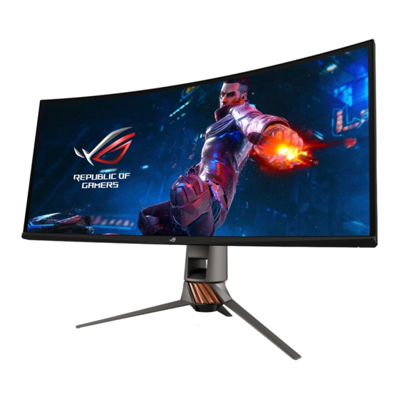 Asus ROG SWIFT PG349Q Manuales