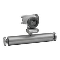 KROHNE OPTIMASS 7000 Manual