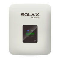 SolaX Power X1-2.5-S-N Manual De Usuario