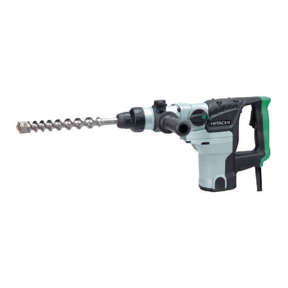 Hitachi Koki DH 38MS Manual De Instrucciones