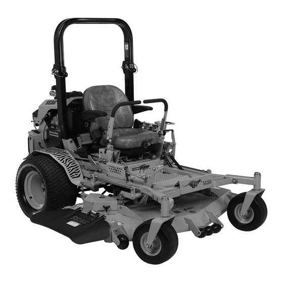 Scag Power Equipment Turf Tiger STT61V-31EFI-SS Manual Del Operador