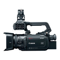 Canon XF400 Manual De Instrucciones